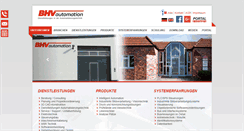 Desktop Screenshot of bhv-automation.de